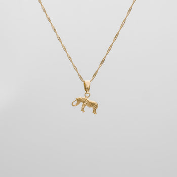 Elephant Gold Filled Necklace