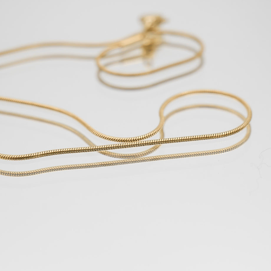 Feine Schlangenkette | Gold