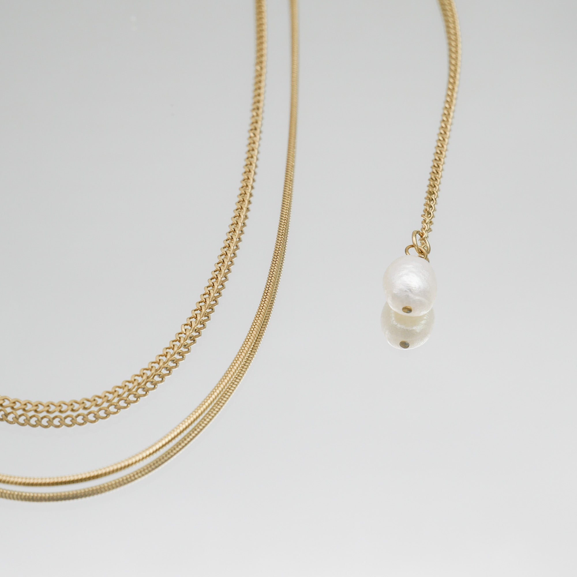 Grace Pearl Layered Necklace