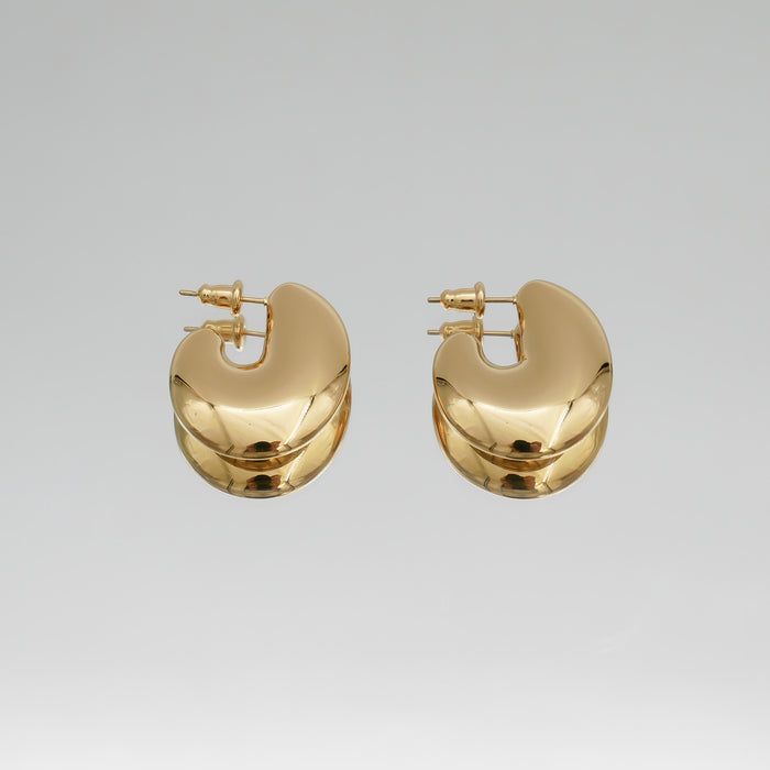 alexis earrings in gold prya