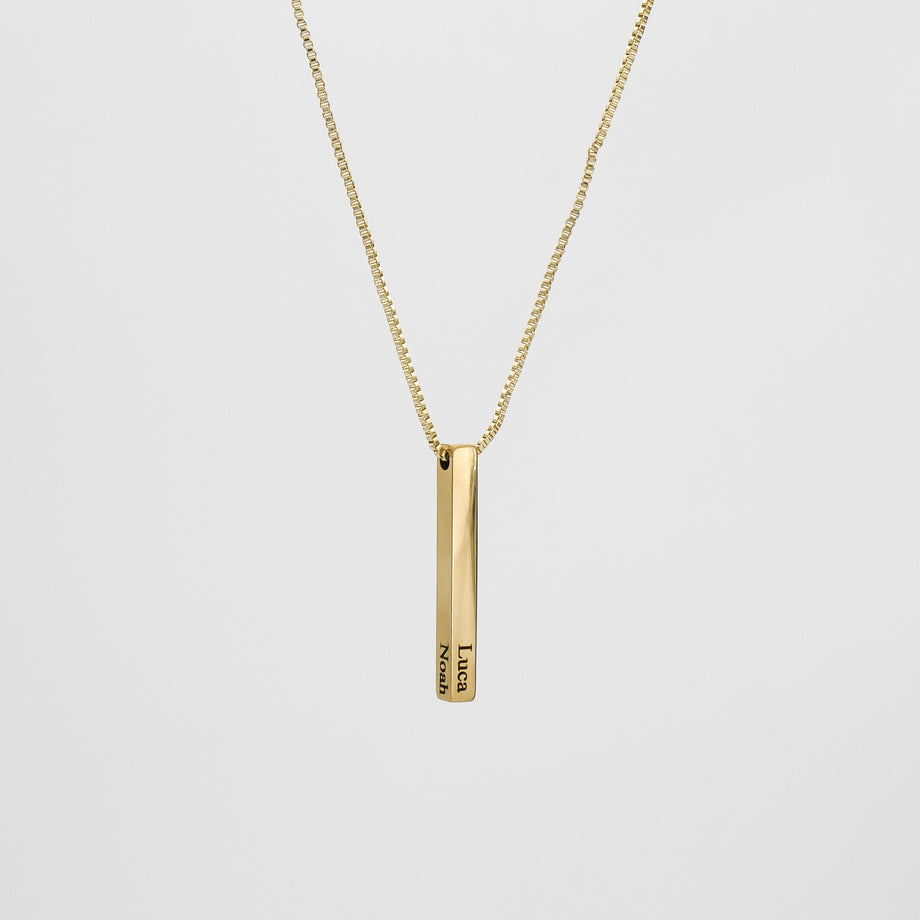 Collier barre personnalisé