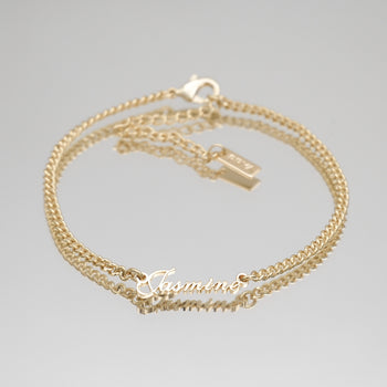 Name Anklet by PRYA Jewellery UK