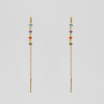 CZ Drop earrings