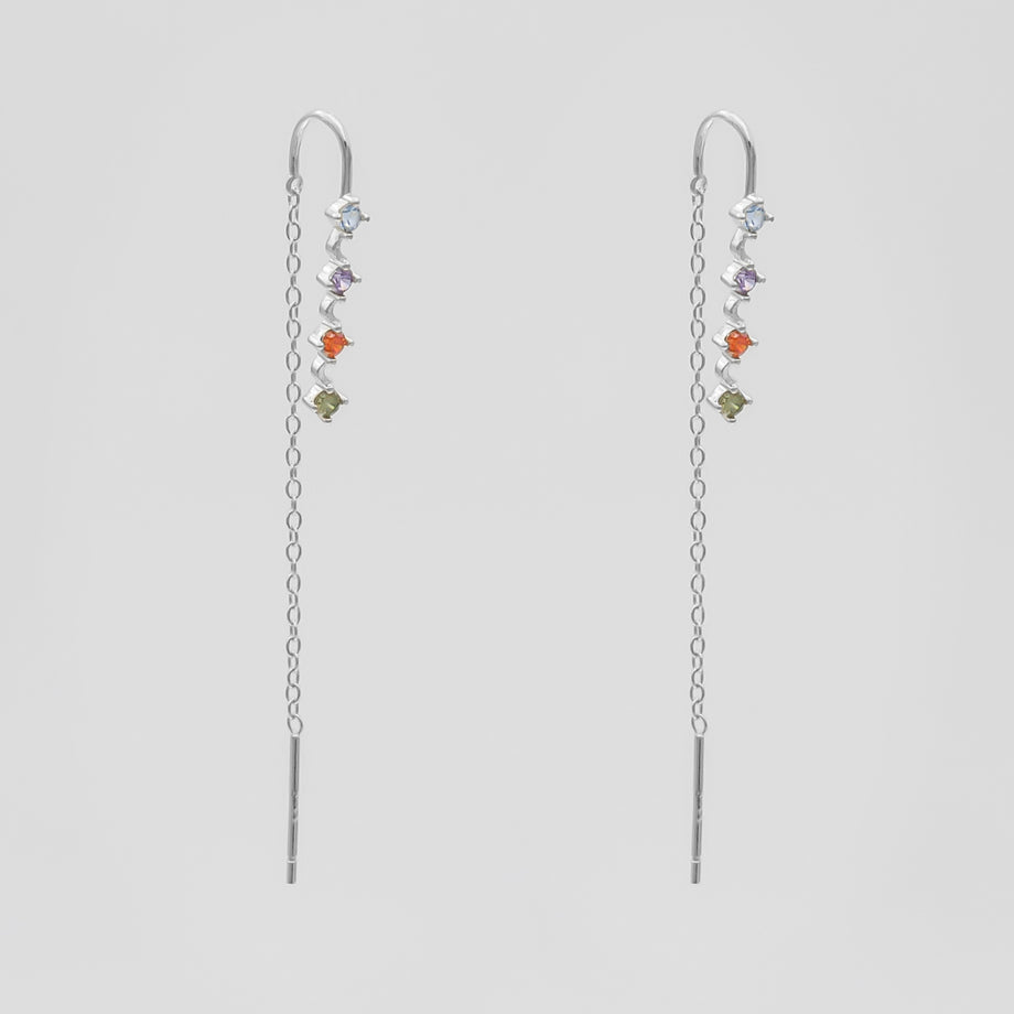 CZ Drop earrings