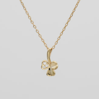 Felicity Mini clover necklace