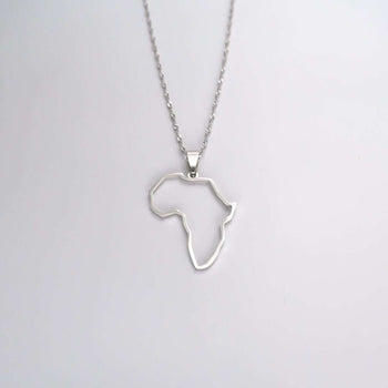 Africa Outline Necklace | PRYA