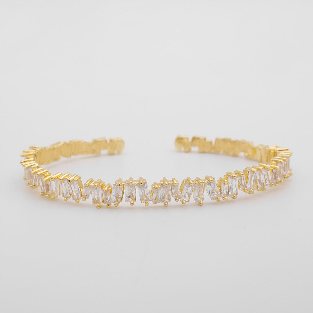 Jada Baguette CZ Bracelet Thin