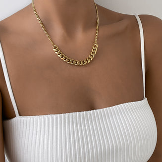 Connie Cuban Contrast Necklace