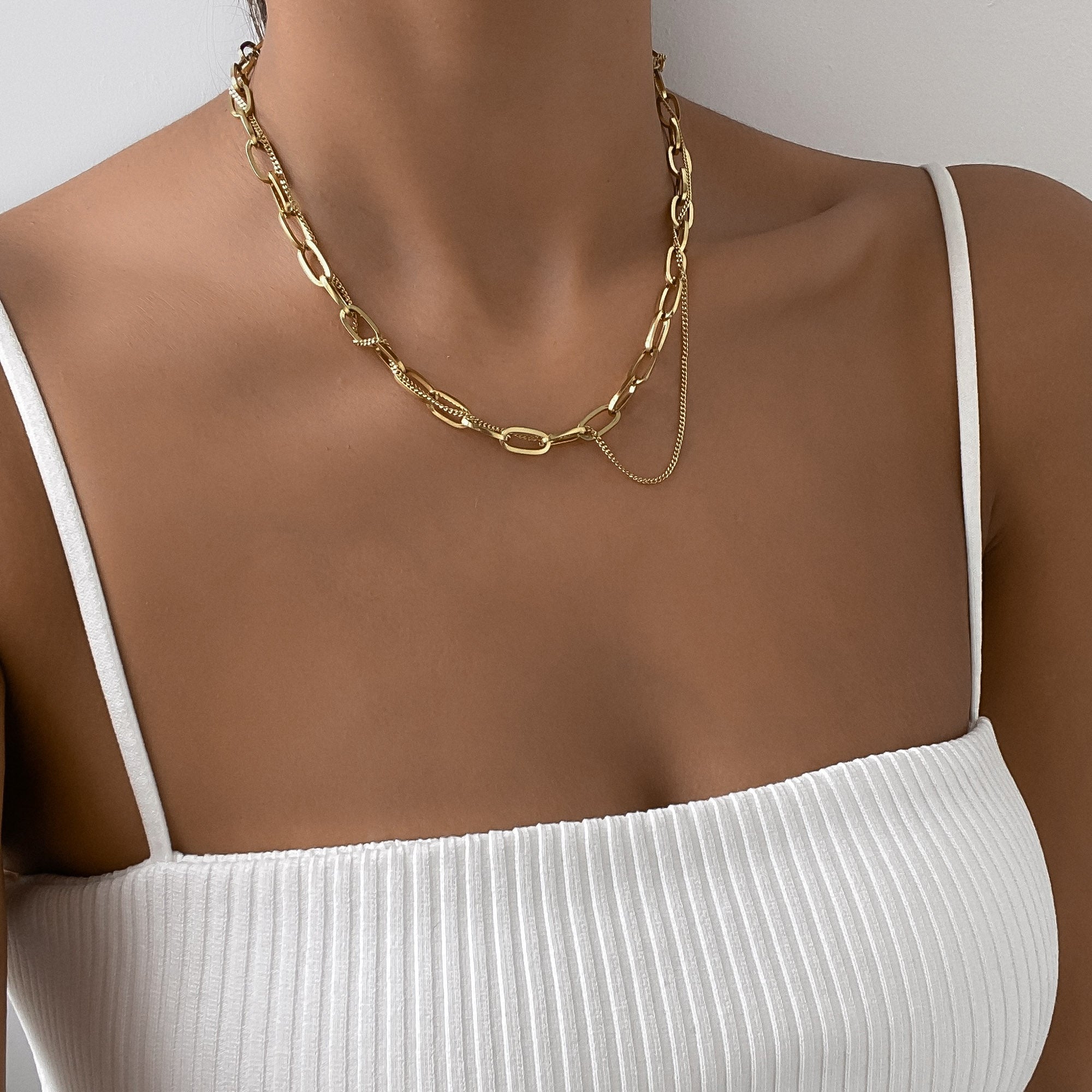 Dana Double Layered Necklace