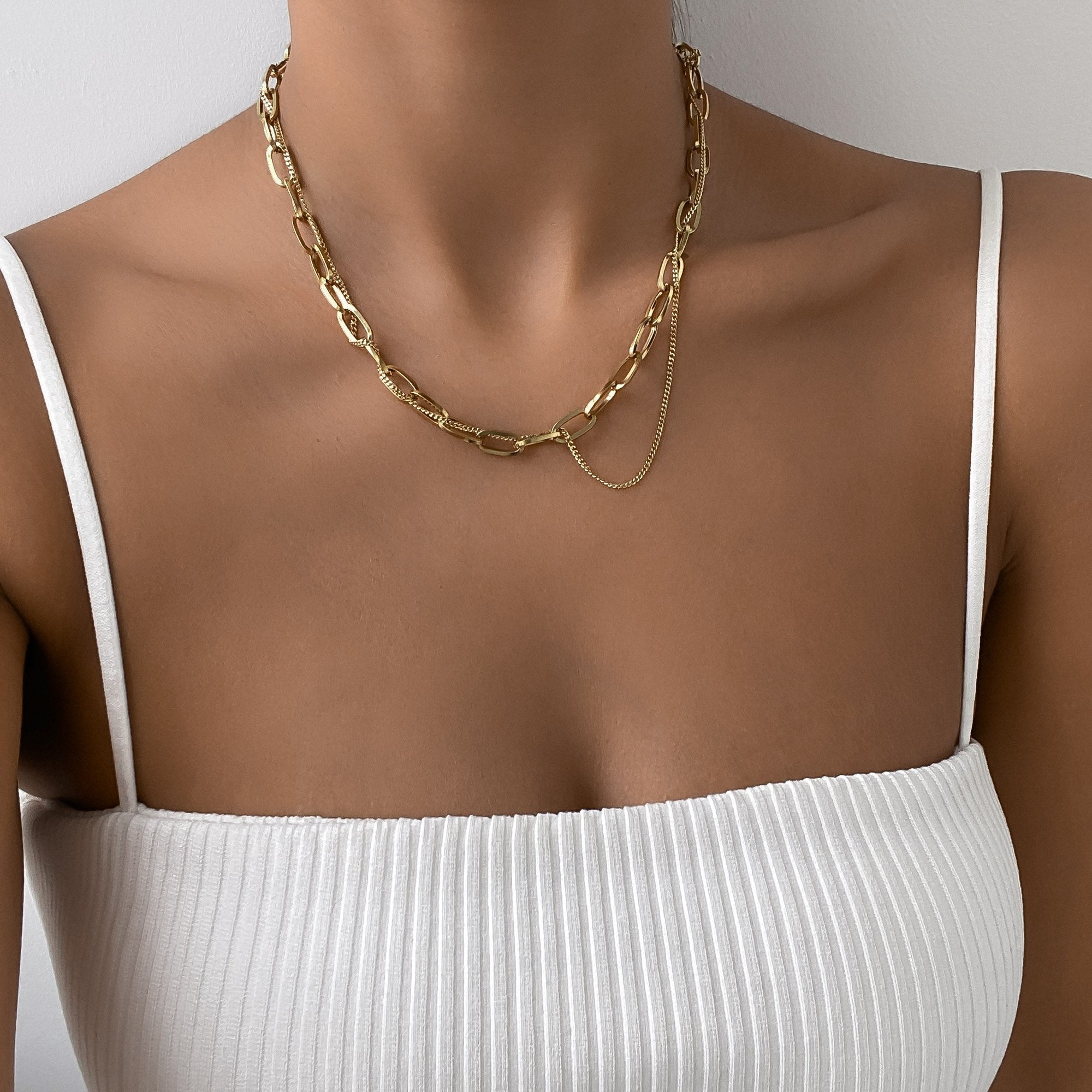 Dana Double Layered Necklace