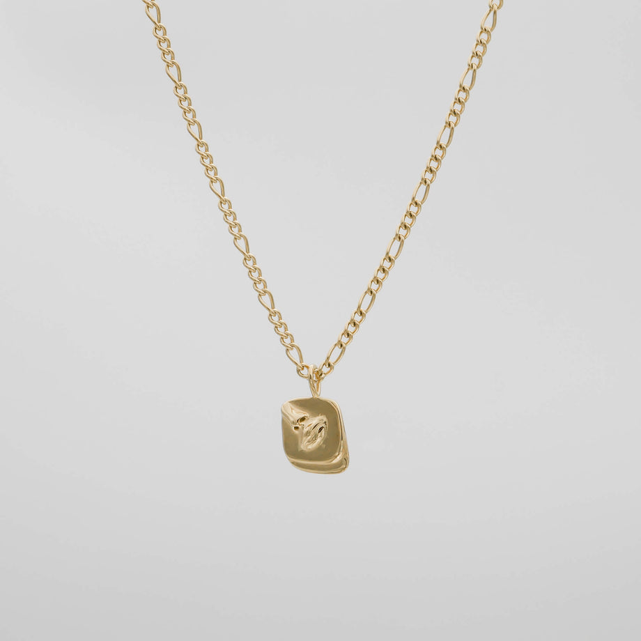 Anika Face Pendant Necklace