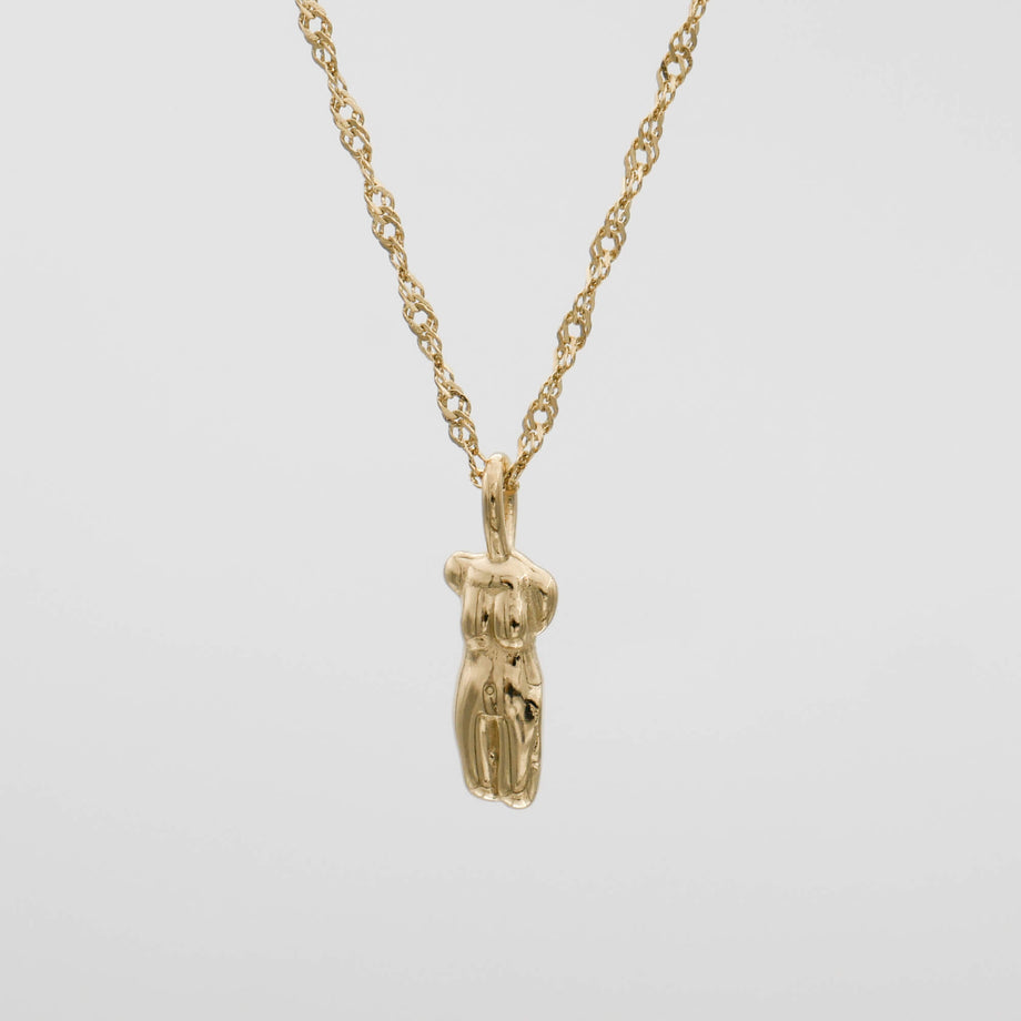 Kaya Figure Pendant Necklace