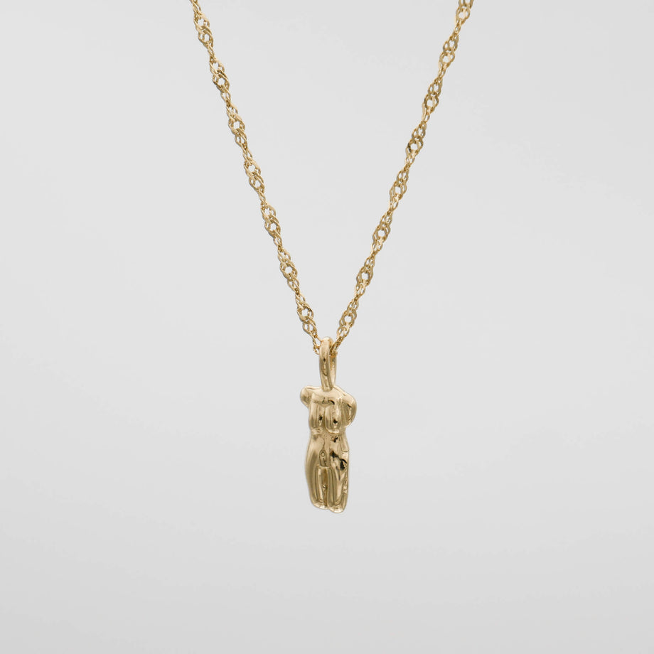 Kaya Figure Pendant Necklace