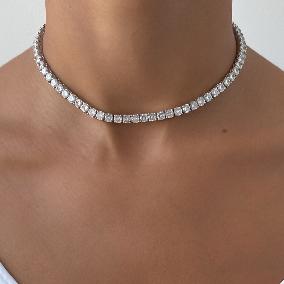 Icy Tennis CZ Choker | PRYA