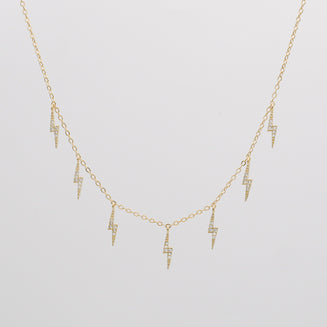 Lightning Bolt Choker | PRYA