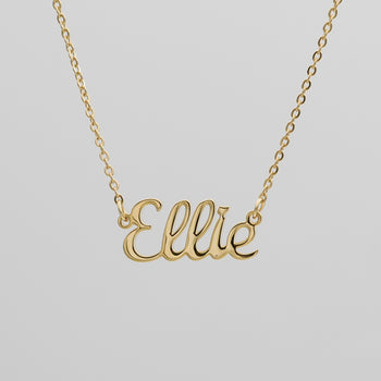 Gold Miami Custom Name Necklace from PRYA Jewellery UK