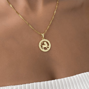 Leo Zodiac Necklace