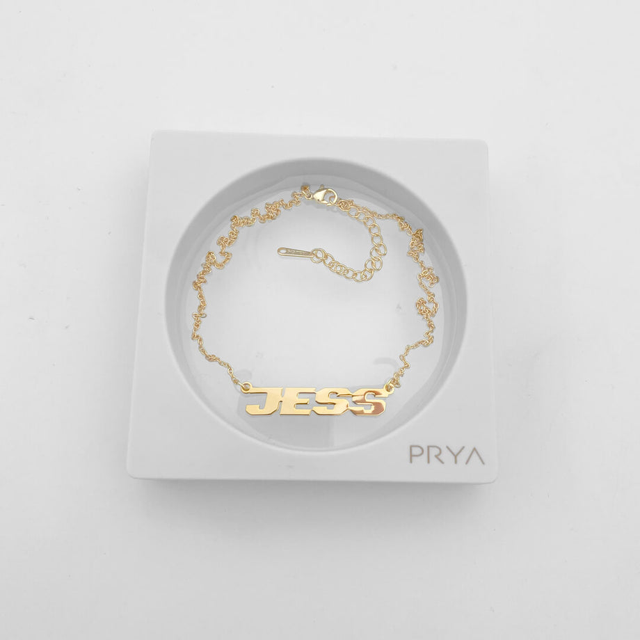 Action Custom Name Necklace | PRYA