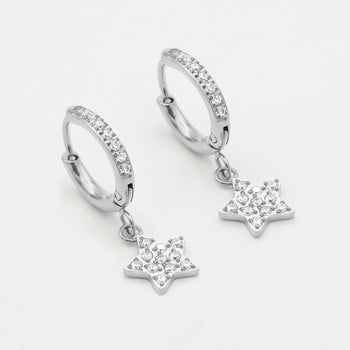 Boucles d'oreilles Seren Star Huggie