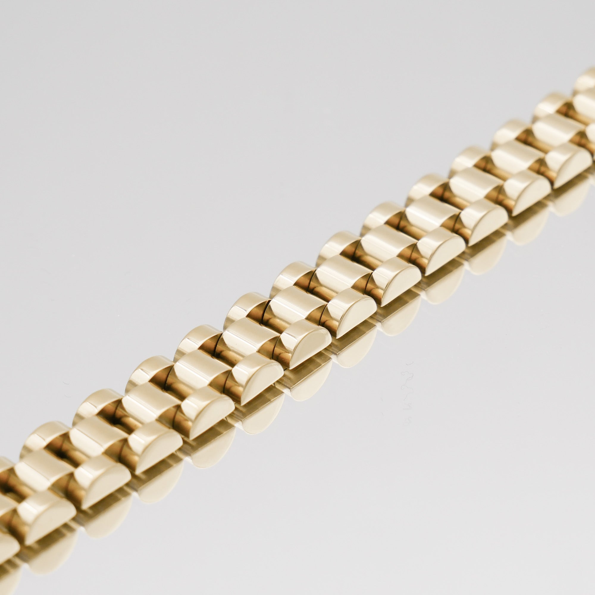 Gold Jubilee Watch Strap Bracelet By PRYA