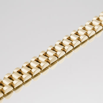 Gold Jubilee Watch Strap Bracelet By PRYA