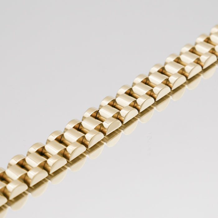 Gold Jubilee Watch Strap Bracelet By PRYA