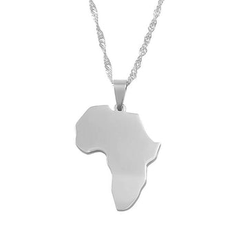 Africa Silver Filled Necklace | PRYA