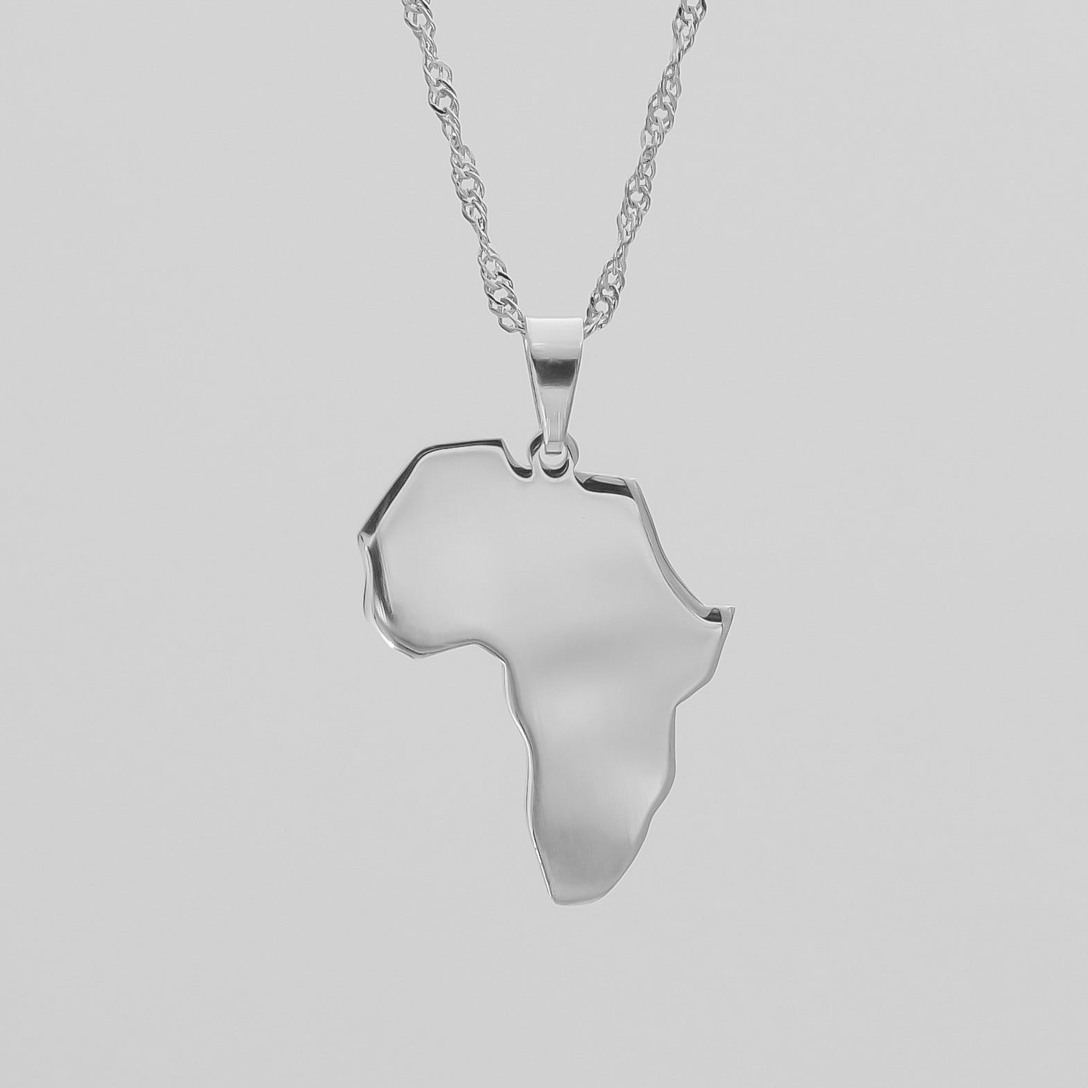Africa Filled Necklace