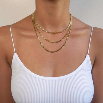 Classic Cuban Chain Gold | PRYA