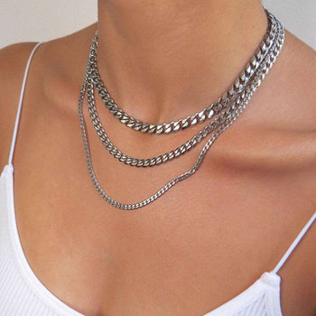 Classic Cuban Chain Silver | PRYA