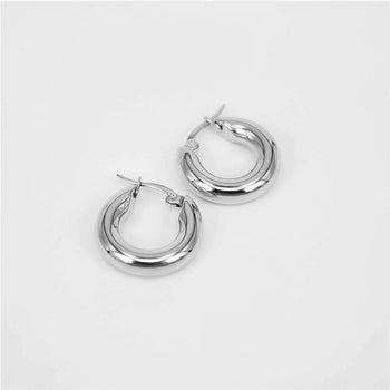 Classic Silver Filled Hoops | PRYA