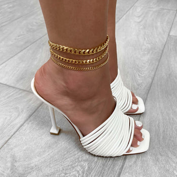 Classic Cuban Anklet Gold | PRYA