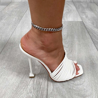 Classic Cuban Anklet Silver | PRYA