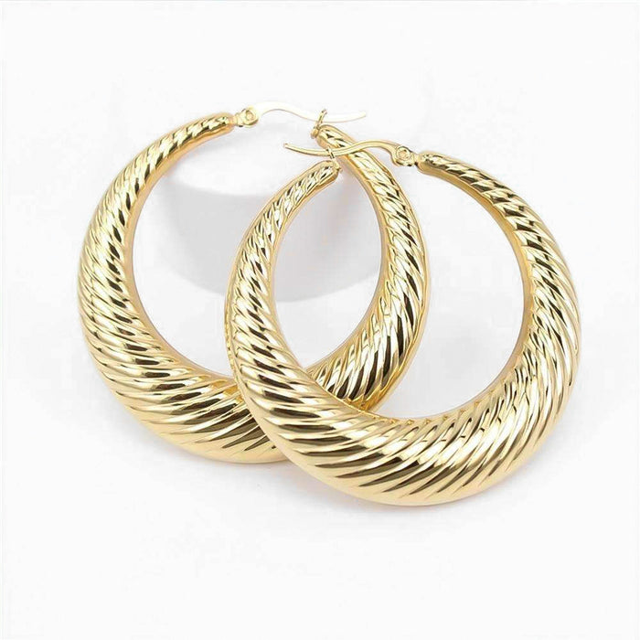 Julia Gold Filled Hoops | PRYA