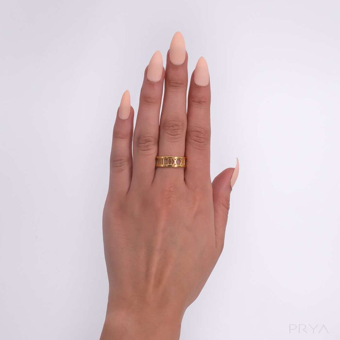 Roman Numeral Ring | PRYA