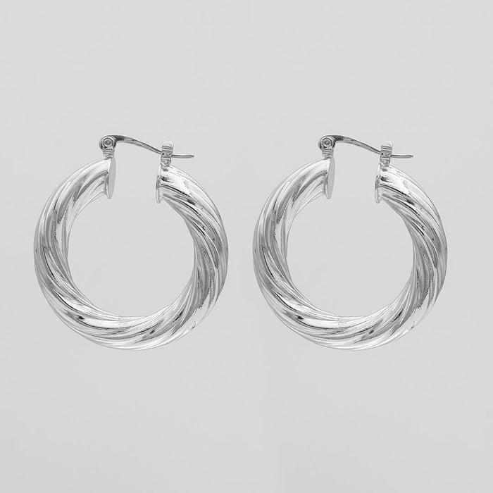 Sara Thick Hoops | PRYA